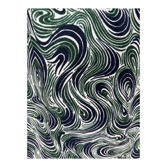 Cinq a Sept Dress Kacydie abstract slit midi size 10 - Picture 3 of 9